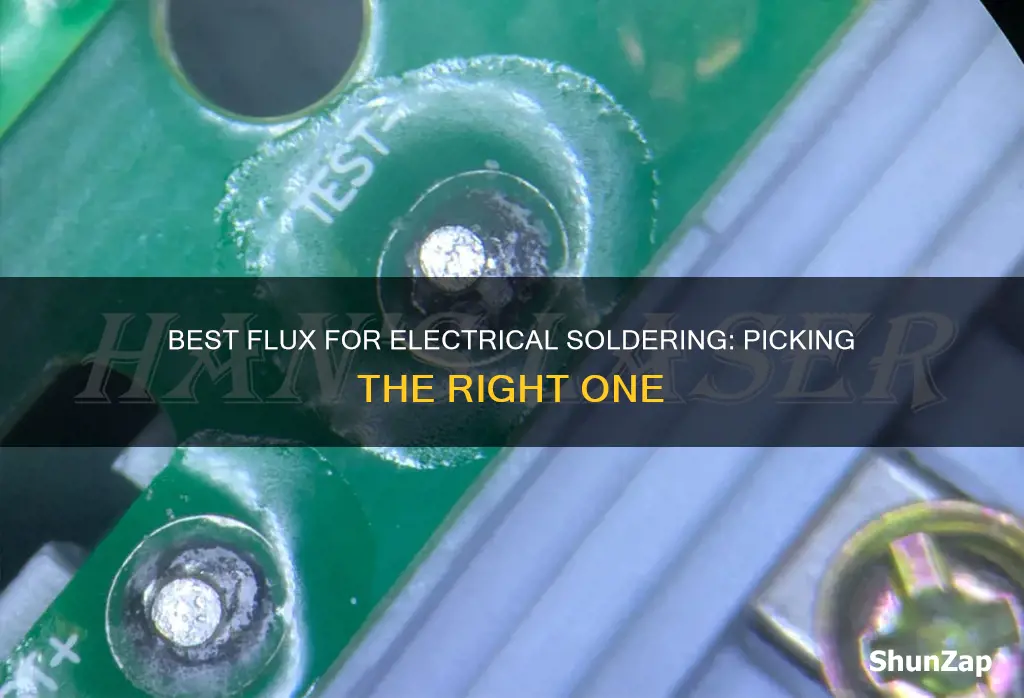 what kind of flux for electrical soldering