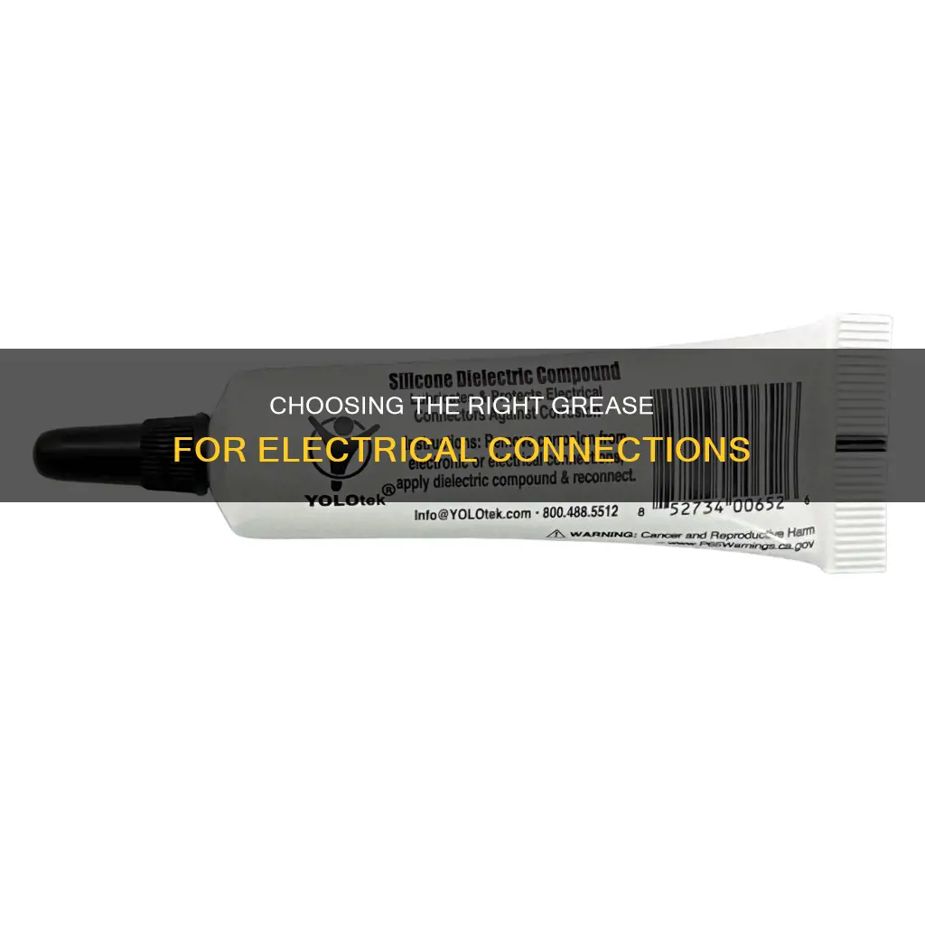 what kind of grease for electrical connections