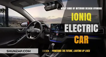 Hyundai Ioniq Electric Car Interior Design: A Modern Eco-Friendly Aesthetic