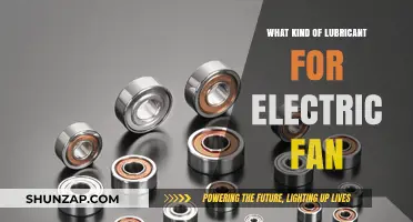 Lubricants for Electric Fans: A Guide to Choosing the Right One