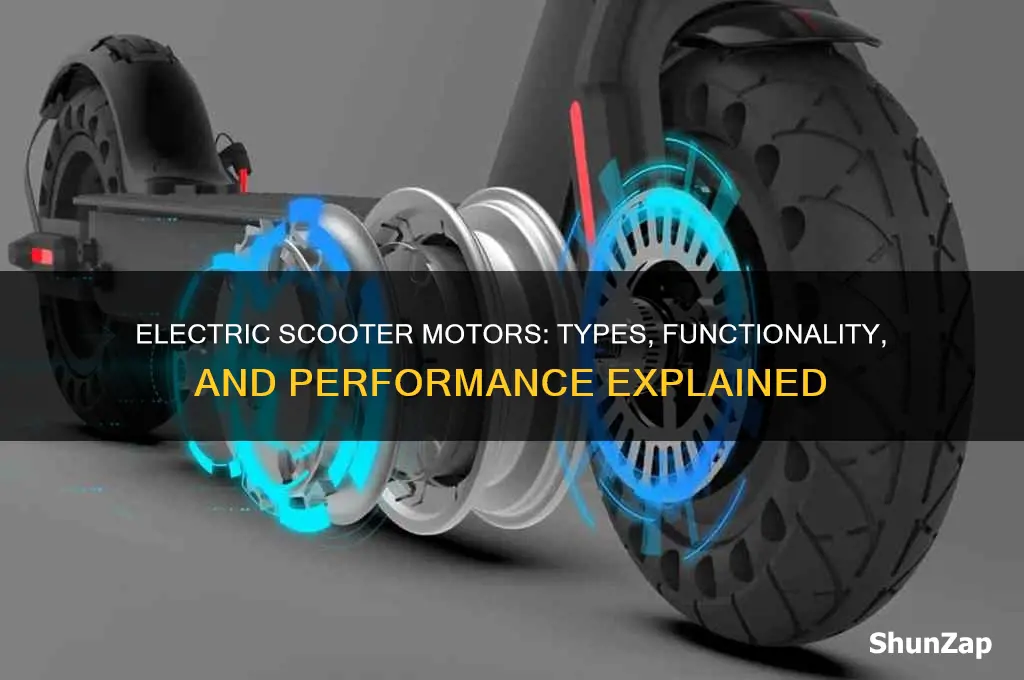 what kind of motors do electric scooters use