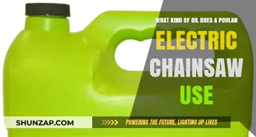 Poulan Electric Chainsaw Oil Guide: Best Lubricants for Optimal Performance