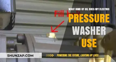 Choosing the Right Oil for Your Electric Pressure Washer