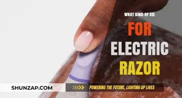 Best Oils to Maintain Your Electric Razor