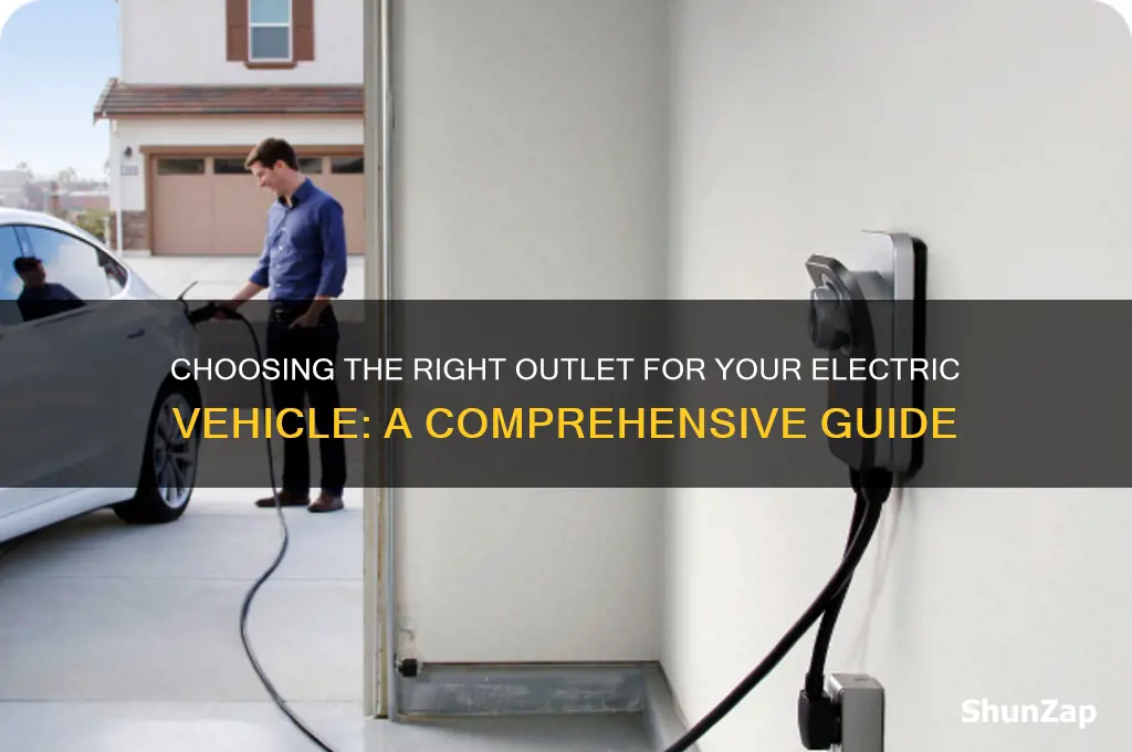 what kind of outlet for electric cars