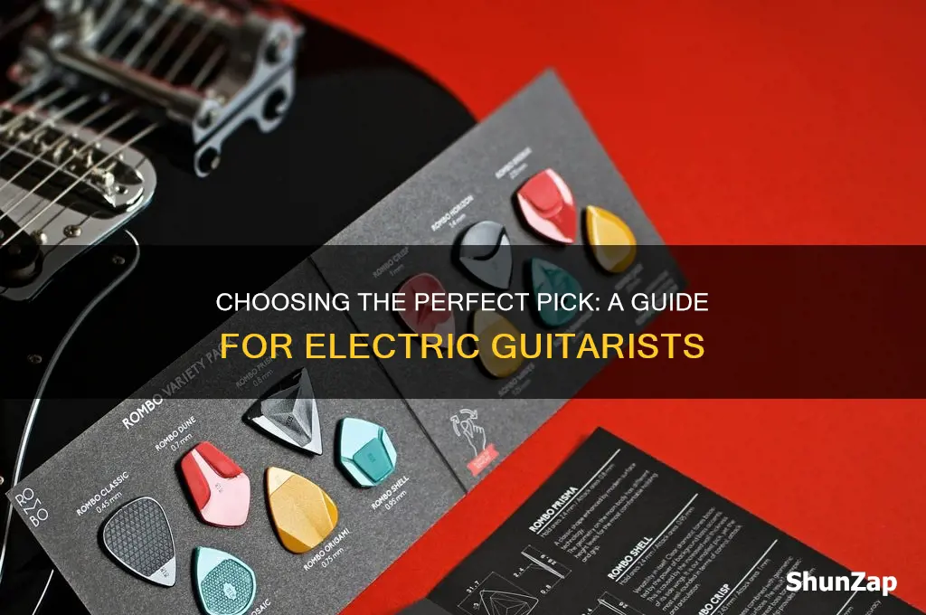 what kind of pick should i use for electric guitar