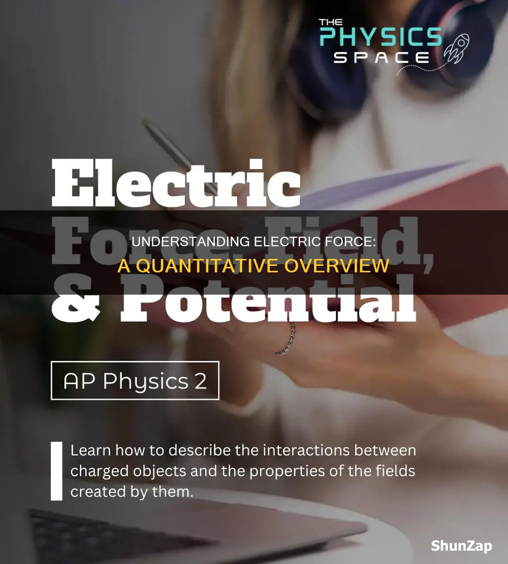 what kind of quantity is electric force