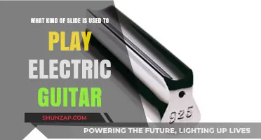 Exploring the Slide Types for Electric Guitar Playing Techniques