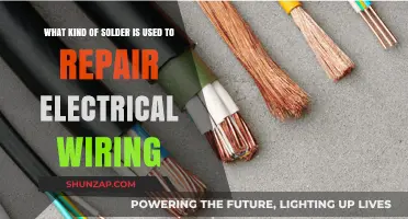 Choosing the Right Solder for Electrical Wiring Repairs: A Guide
