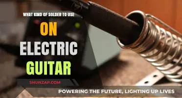 Best Solder Types for Electric Guitar Repairs and Upgrades