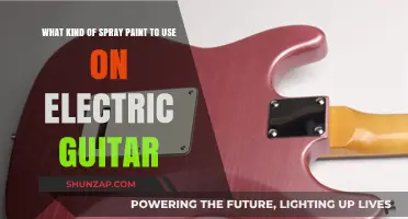Best Spray Paint Types for Customizing Your Electric Guitar Finish