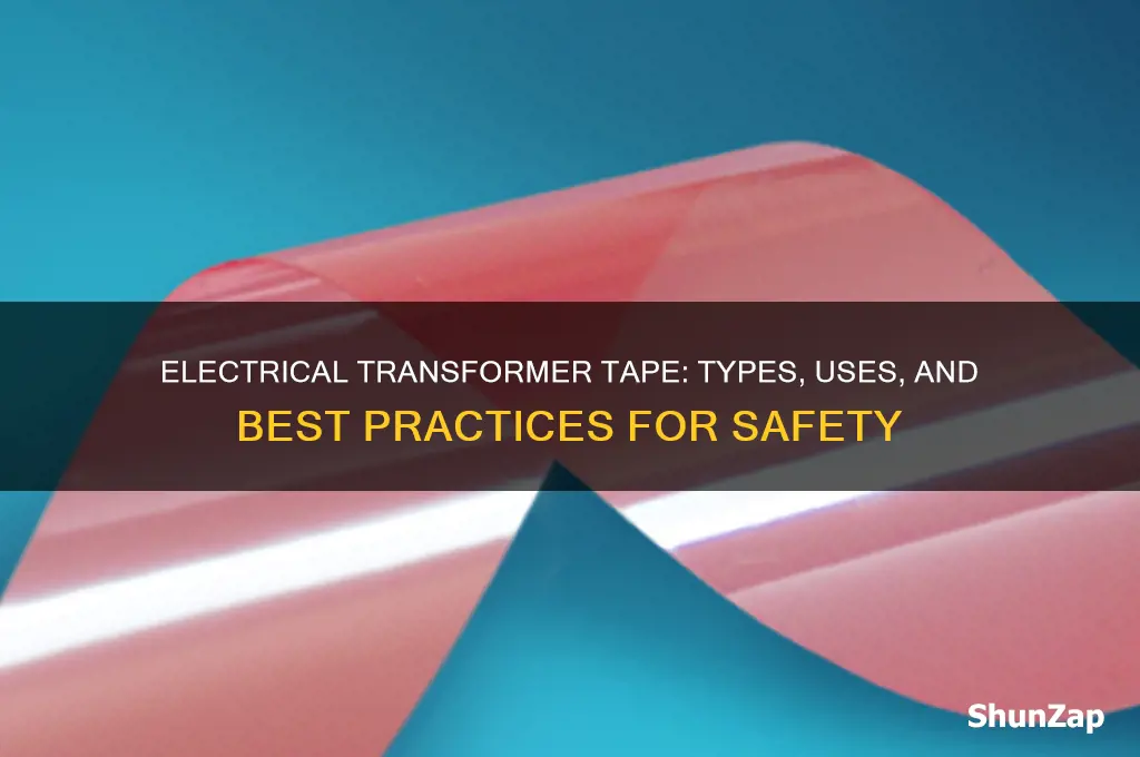 what kind of tape is used on electrical transformers