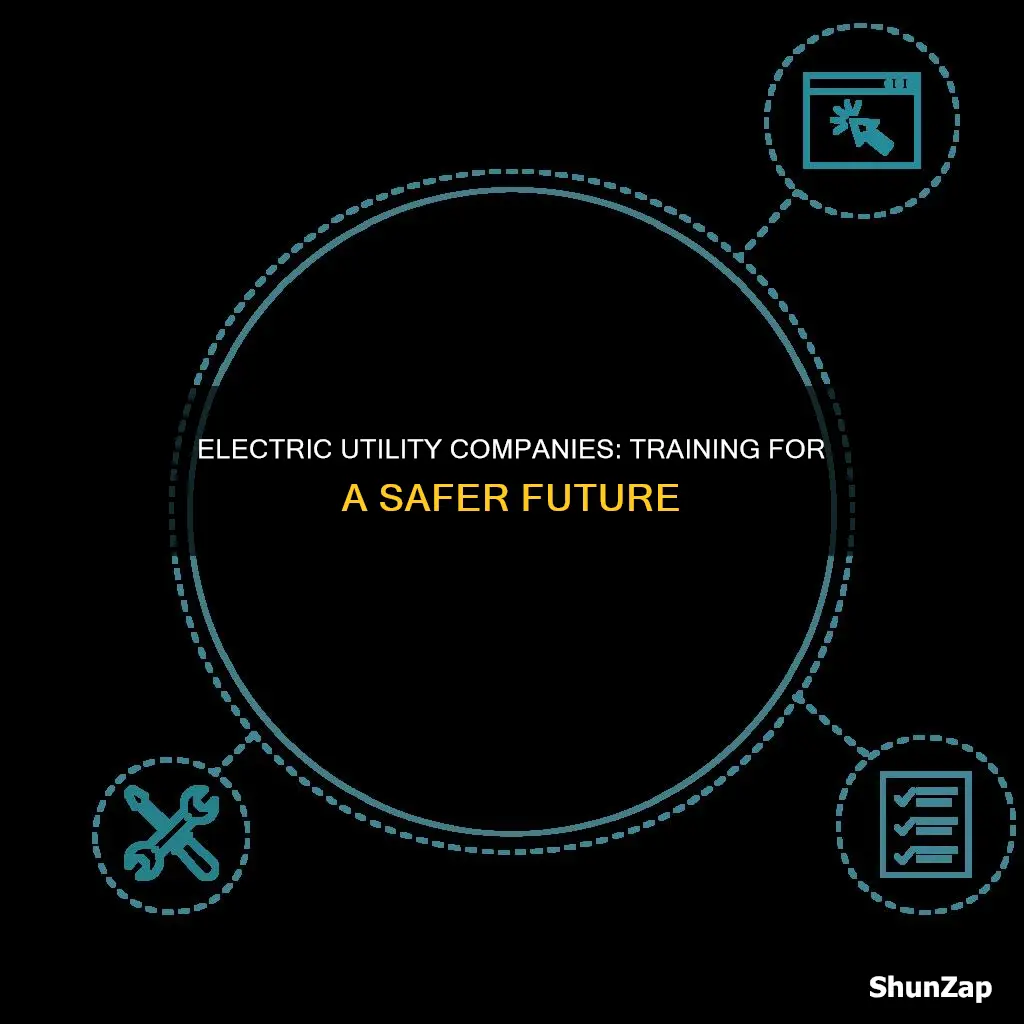what kind of training do electric utility companies do