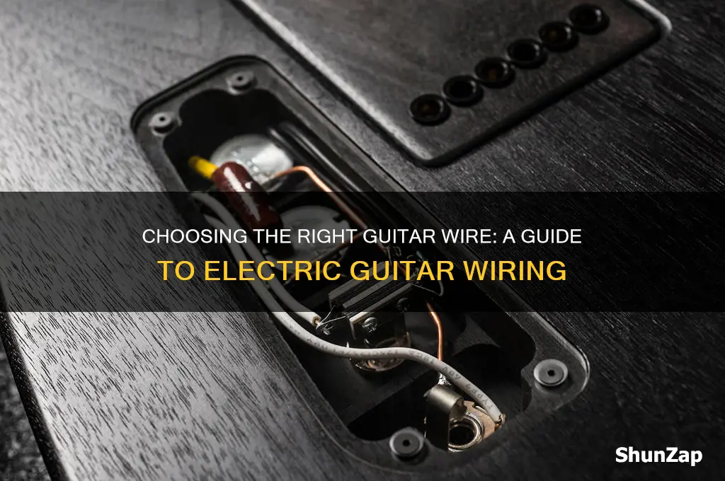 what kind of wire to use for electric guitars