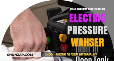 Best Soap Types for Electric Pressure Washer Cleaning Efficiency