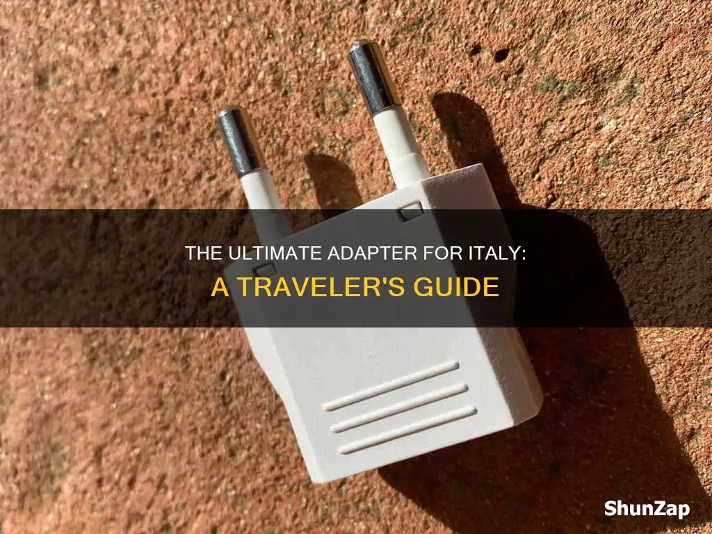 what kinf of electric adpater for italy