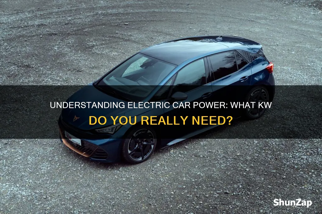 what kw for electric cars