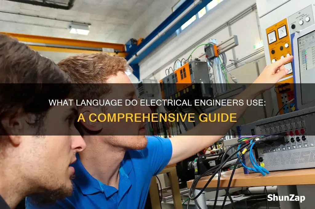what language do electrical engineers use