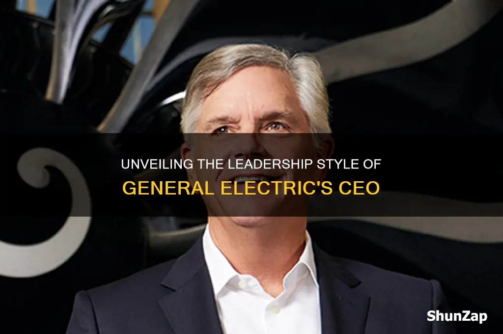 what leadership style does the ggeneral electric ceo use