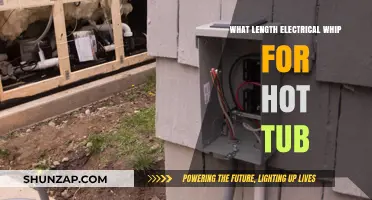 Electrical Whip Length for Hot Tubs: How Long is Enough?