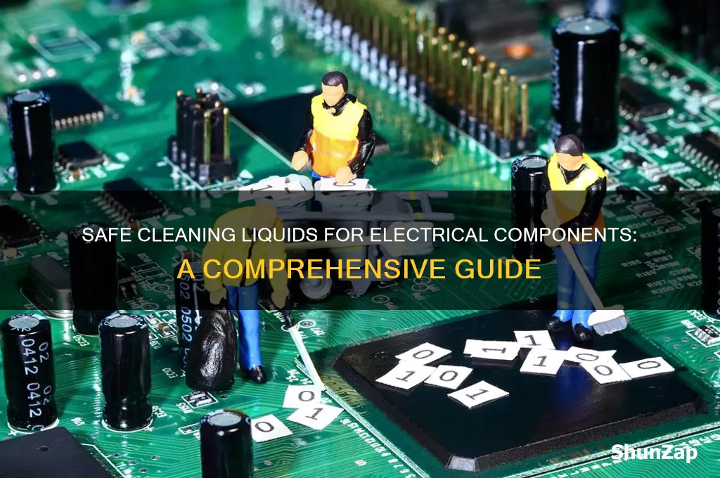 what liquid can be used to clean electrical components