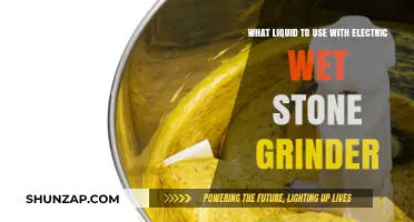 Best Liquids for Electric Wet Stone Grinder: A Comprehensive Guide