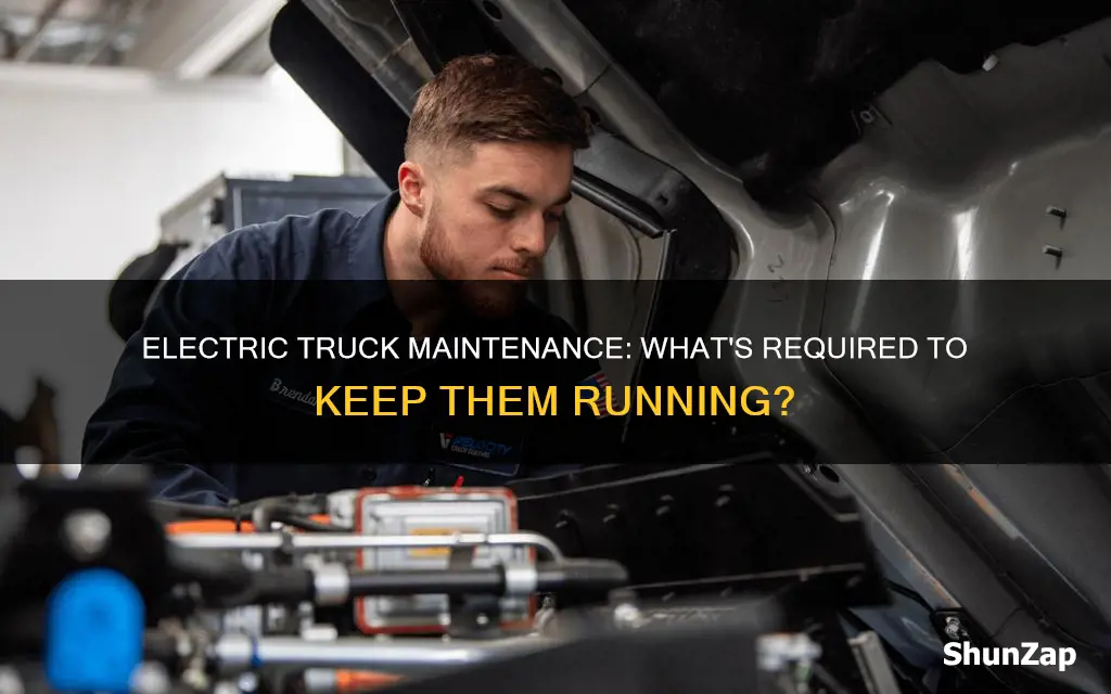 what maintenance is required for electric trucks