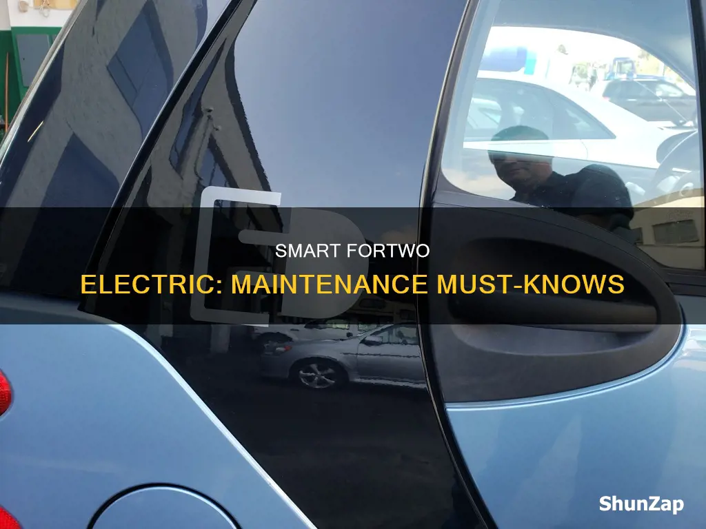 what maintenance required for smart fortwo electric