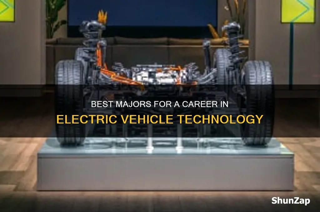 what major to be to work on electric cars