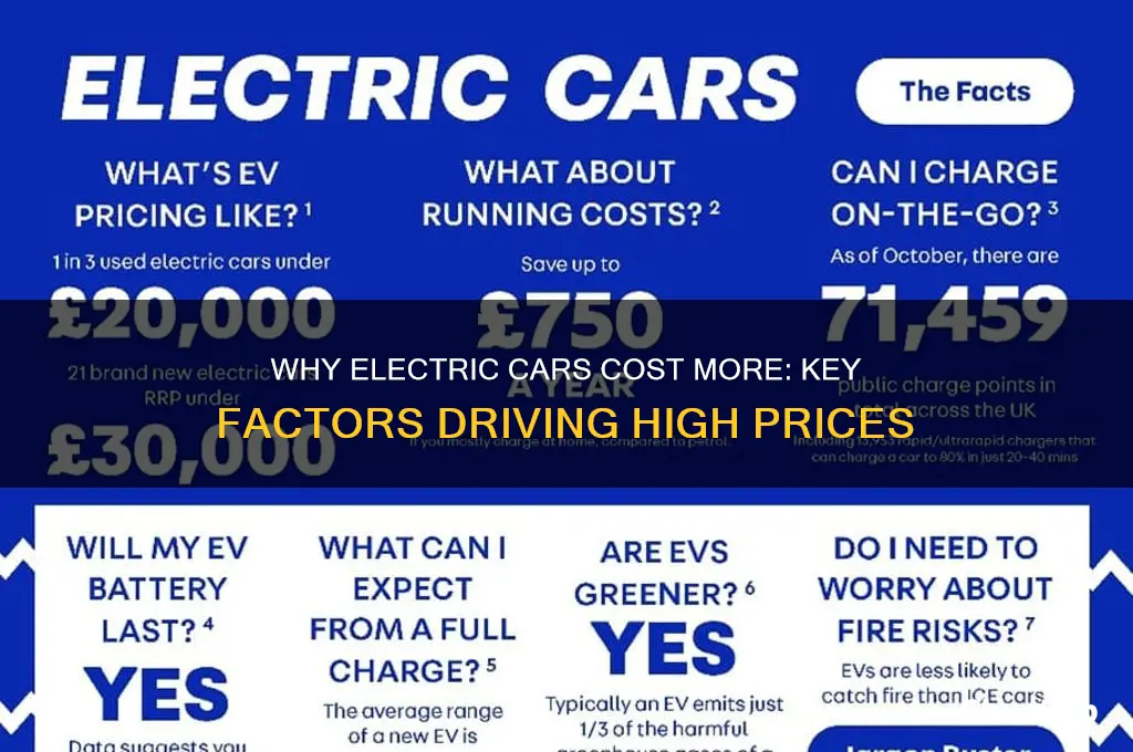 what makes electric cars expensive