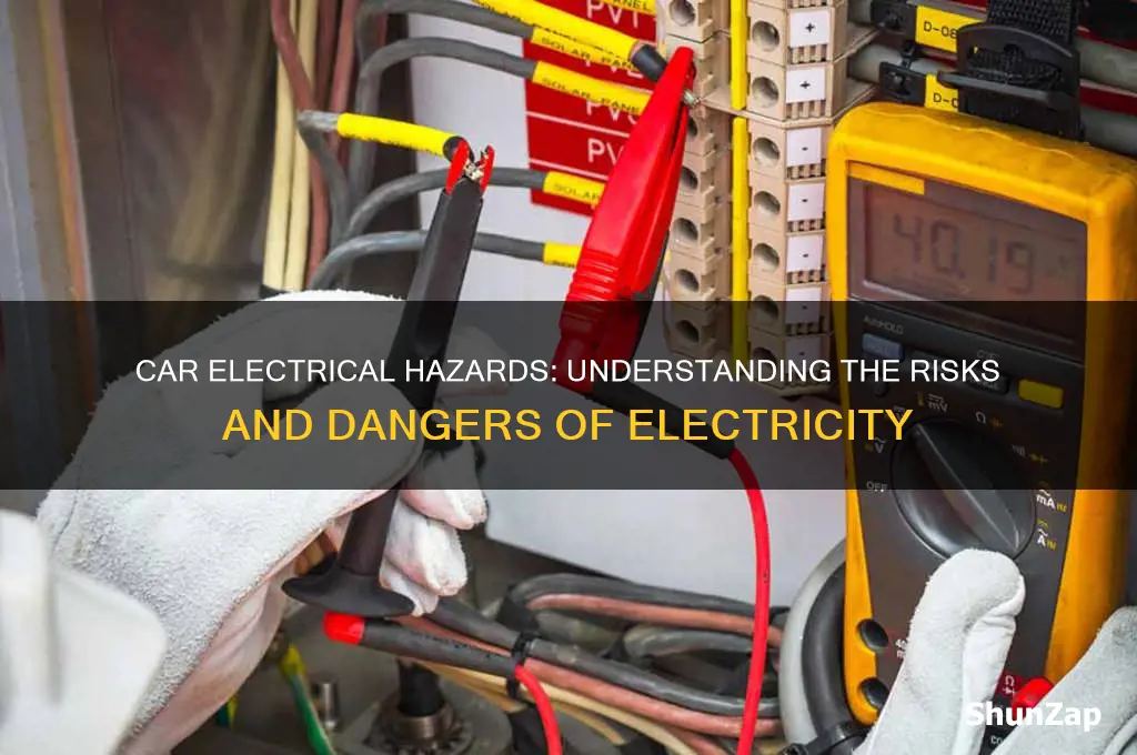 what makes electricity in a car dangerous