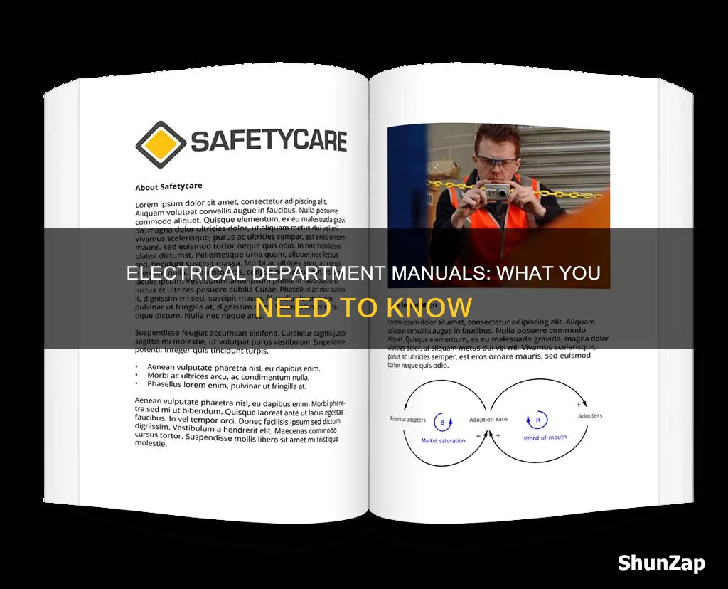 what manuals should an electrical department have