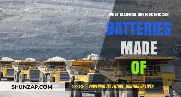 Electric Car Batteries: Unveiling the Materials Powering Sustainable Transportation
