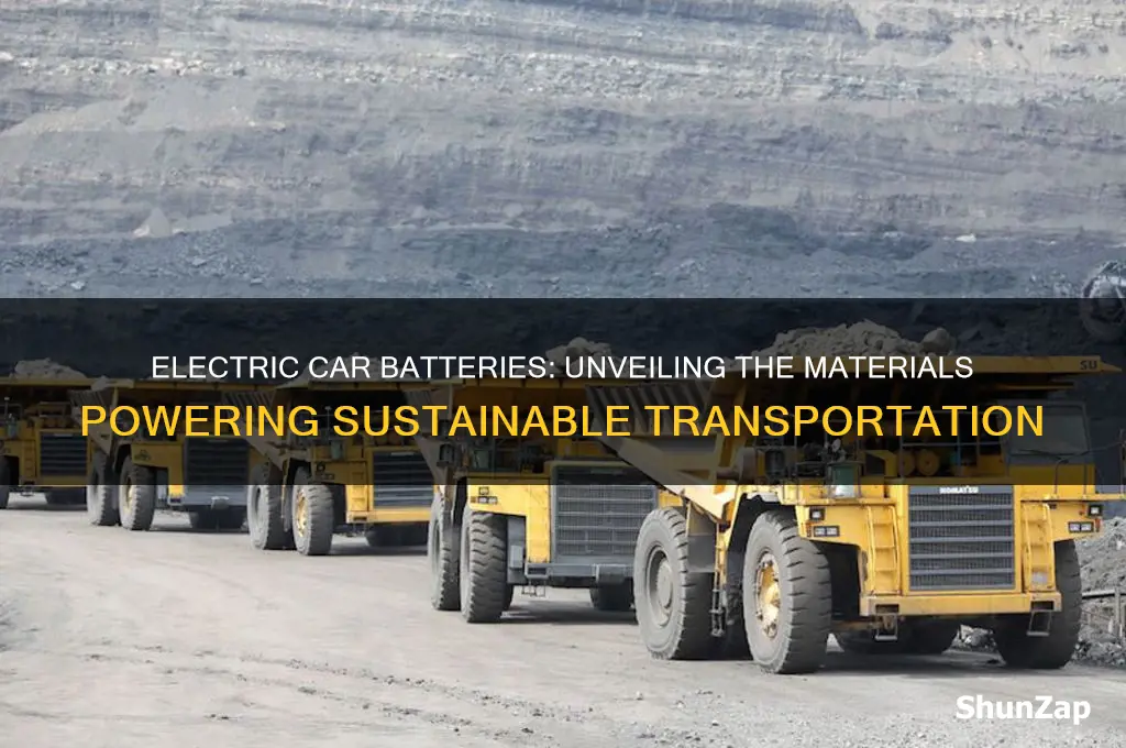 what material are electric car batteries made of