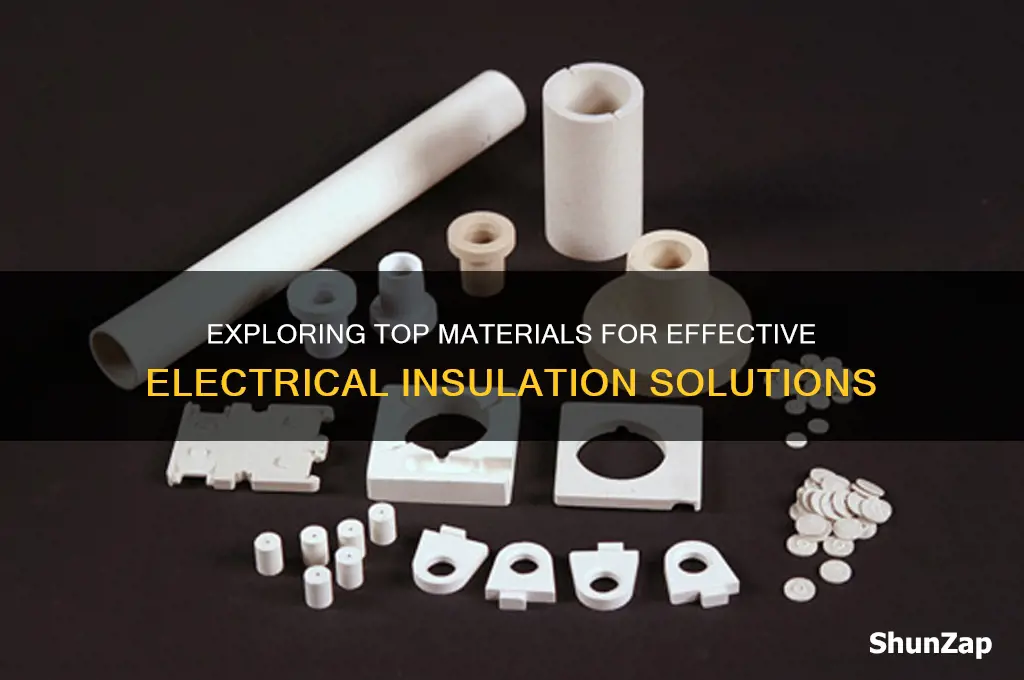 what material is used for an electrical insulator