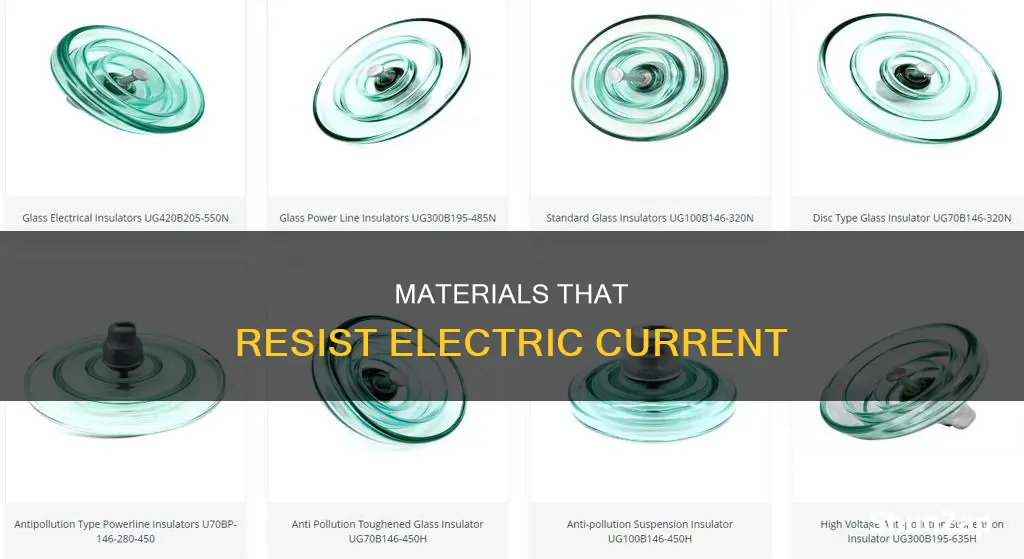 what materials are bad conductors of electricity