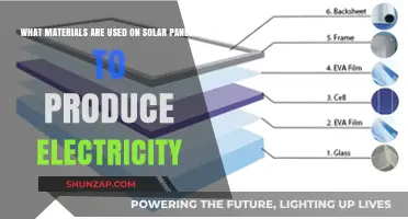 Materials Powering Solar Panels: Key Components for Electricity Generation