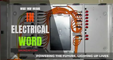 The Electrical Meaning of MDF: A Comprehensive Guide