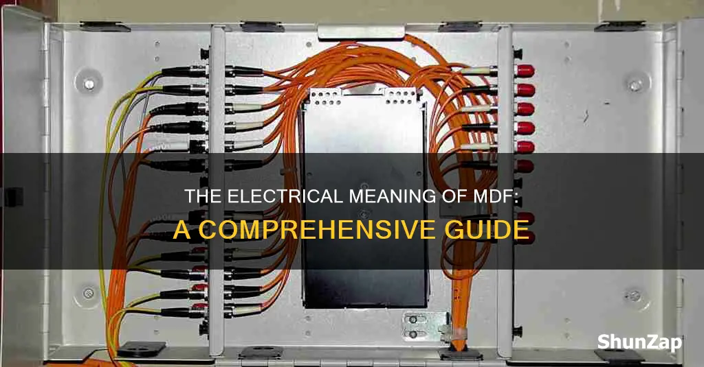 what mdf means in electrical word