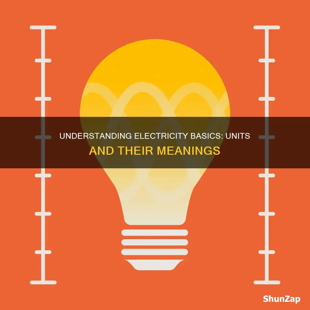 what means as an unit in electricity