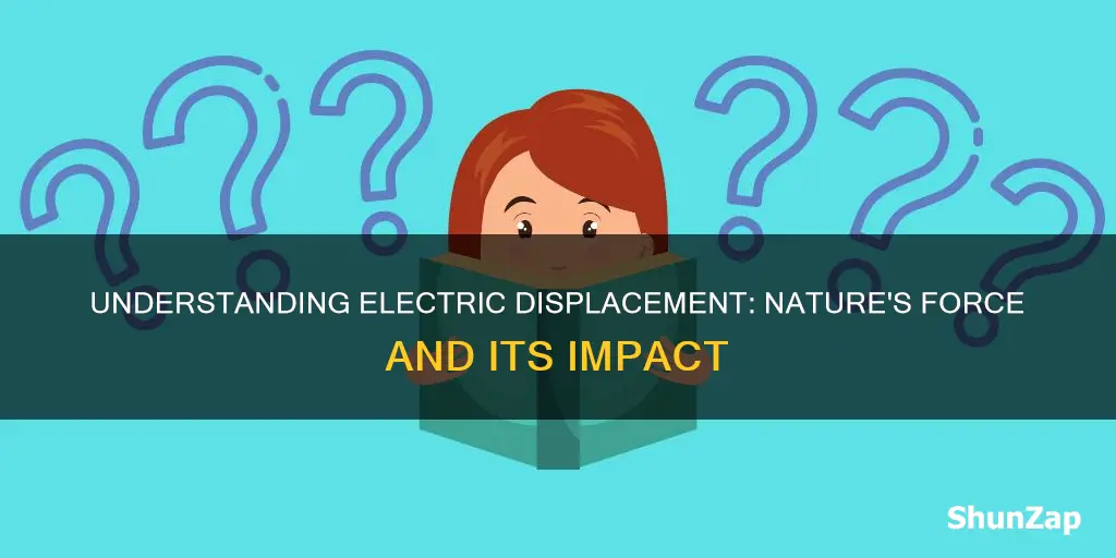 what means electric displacement