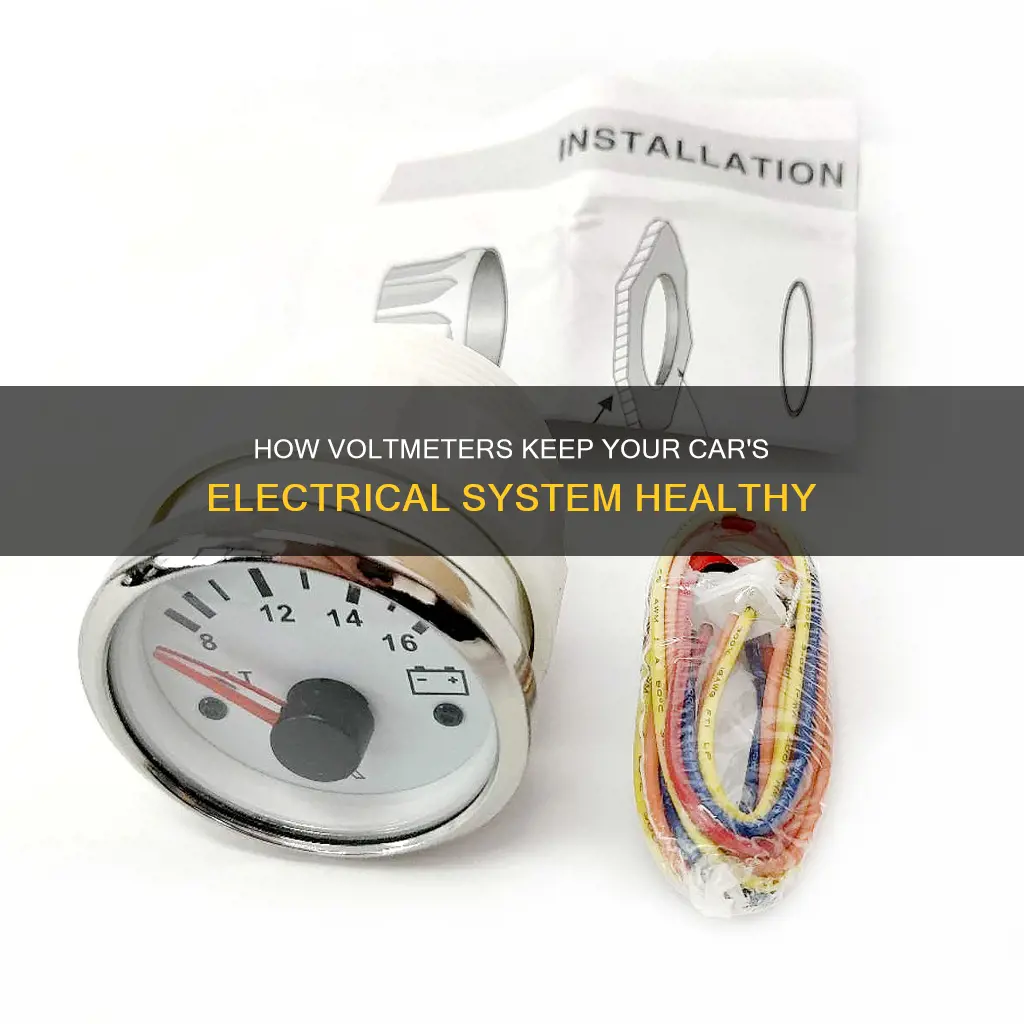 what measures the voltage in a vehicle