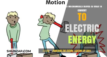 Mechanical Devices Transforming Motion into Electrical Energy Explained