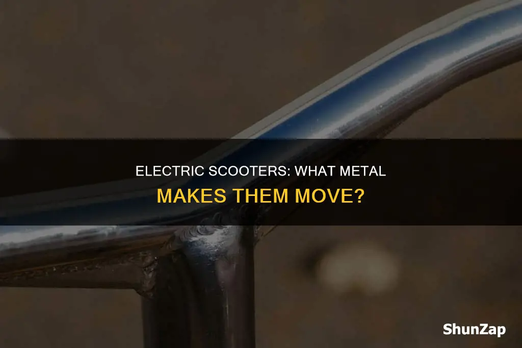 what metal are electric scooters made of