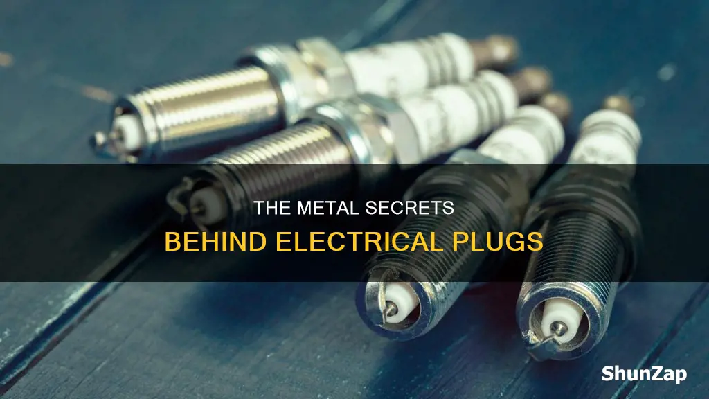 what metal are electrical plugs made of