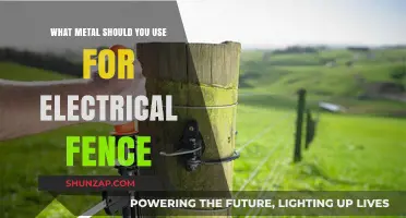 Choosing the Best Metal for Your Electric Fence: A Comprehensive Guide