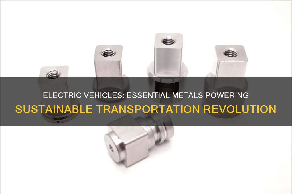what metals are used in electric vehicles