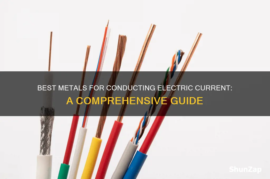 what metals can be used for the electric current