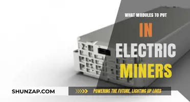Enhancing Electric Miners: Module Selection Strategies