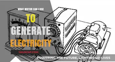 Choosing the Right Motor for Efficient Electricity Generation: A Guide